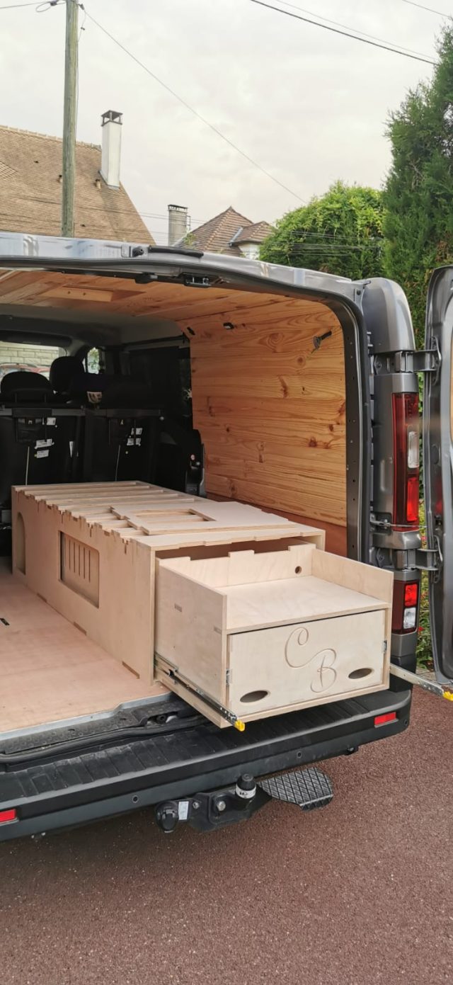 Amenagement Vanne Contre Plaque Bouleau — Creabais, mobilier sur-mesure