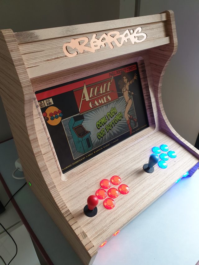 Borne Arcade Baubuche — Creabais, mobilier sur-mesure