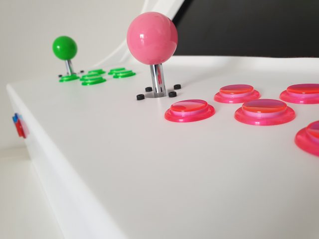 Borne Arcade Krion — Creabais, mobilier sur-mesure