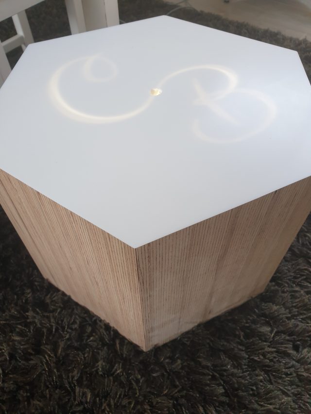 Support Baubuche Et Krion — Creabais, mobilier sur-mesure