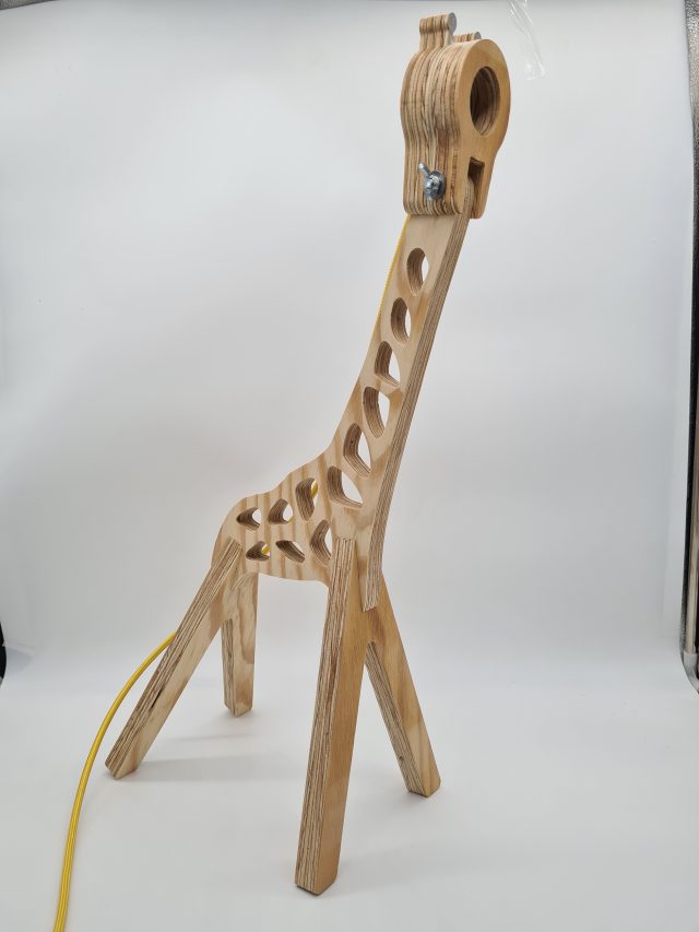 Veilleuse Girafe — Creabais, mobilier sur-mesure